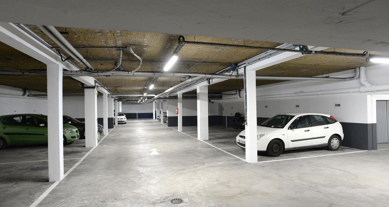 Le parking souterrain